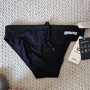 Arena Men's Black Swim Briefs